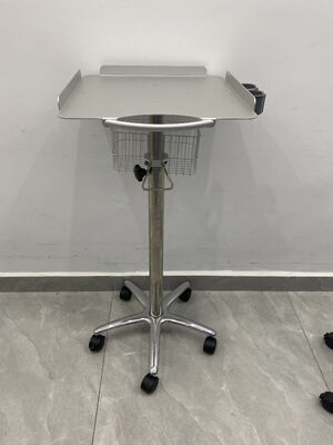 Portable EKG Trolley Höhenverstellbar Ultraschall Trolley medizinische Aluminium-Legierung Trolley