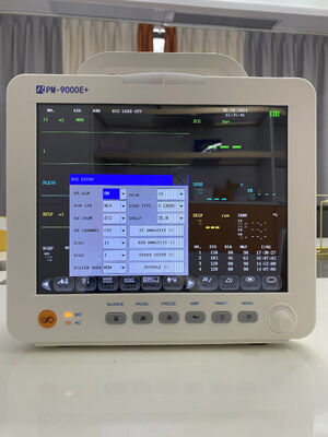 ISO-zertifiziertes 12,1 Zoll Farb-LCD-Display Multiparameter-Patientenmonitor mit Trolley-/Wandhalter-Aufstellmöglichkeiten