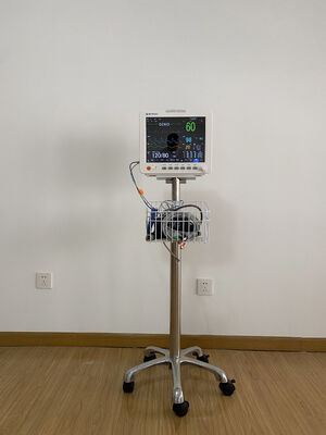 12.1 Inch Color LCD Display Multi Parameter Patient Monitor with Trolley/Wall Bracket Mountable and 3.9 KG Lightweight Design