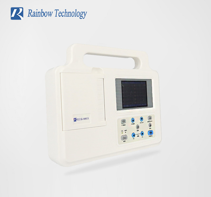 EKG-Maschine mit Analyse 12 Leads Elektrokardiogramm ECG-Maschine