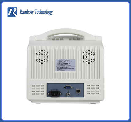 Tragbarer Multiparametermonitor mit hörbarem/sichtbarem Alarmsystem